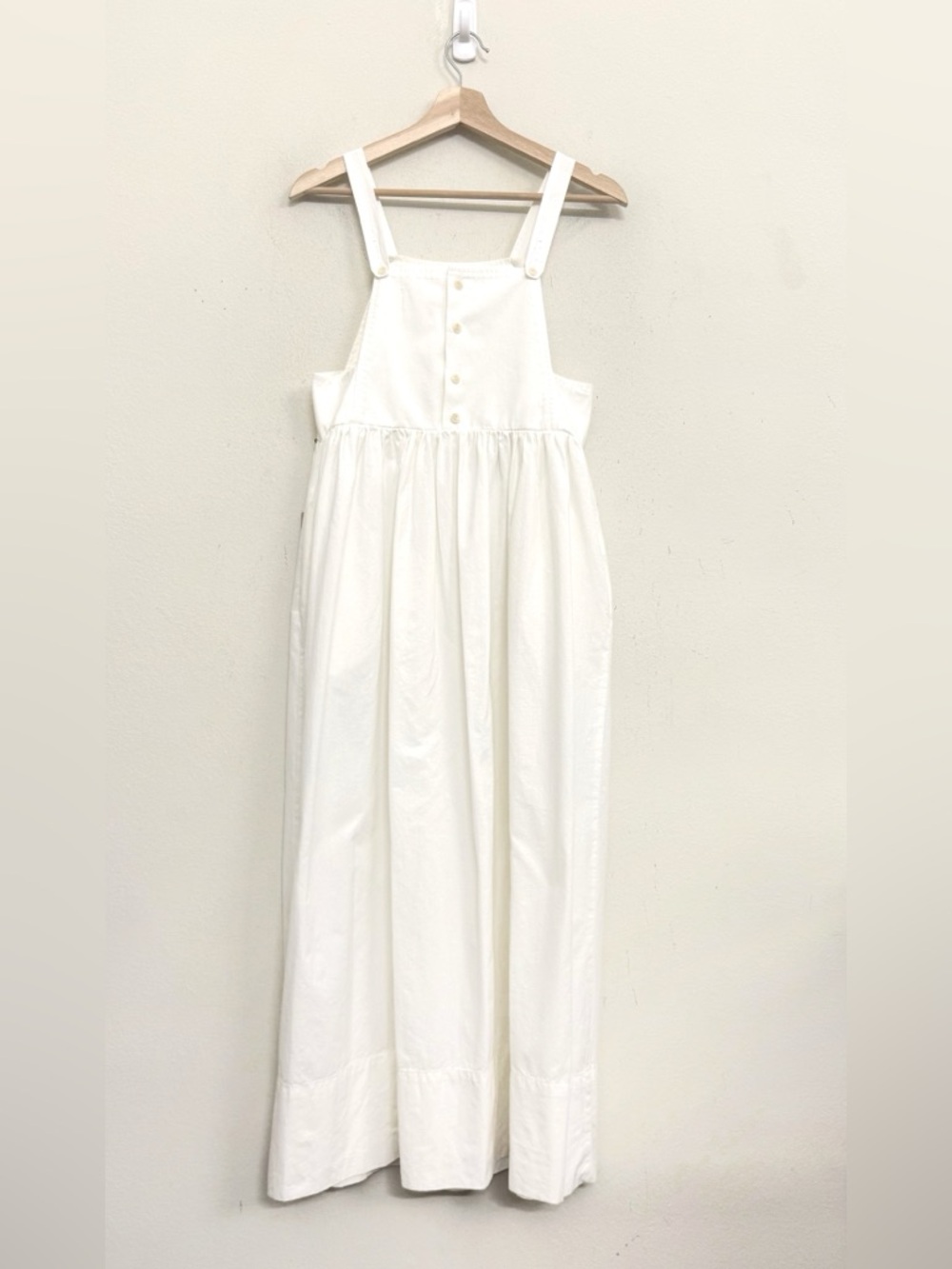NWT Rudy Jude Organic Cotton Adult Apron Dress in Salt Size S - Picture 10 of 17